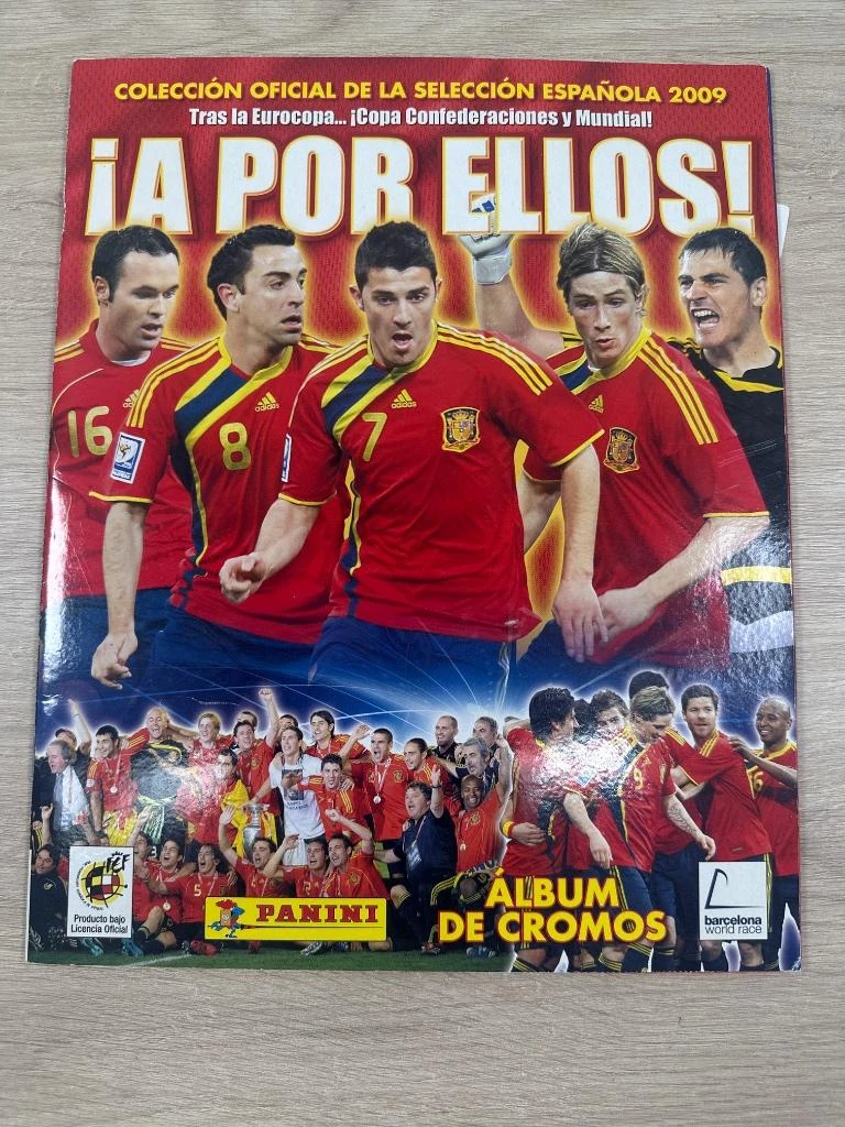 Álbum de cromos España 2009 de Panini